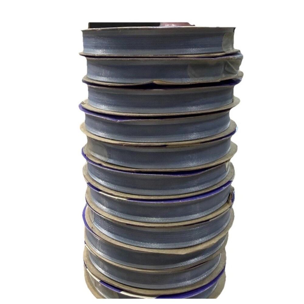 Offray Straight N Narrow 5/16” Periwinkle Blue Polyester Ribbon 10 Rolls NEW